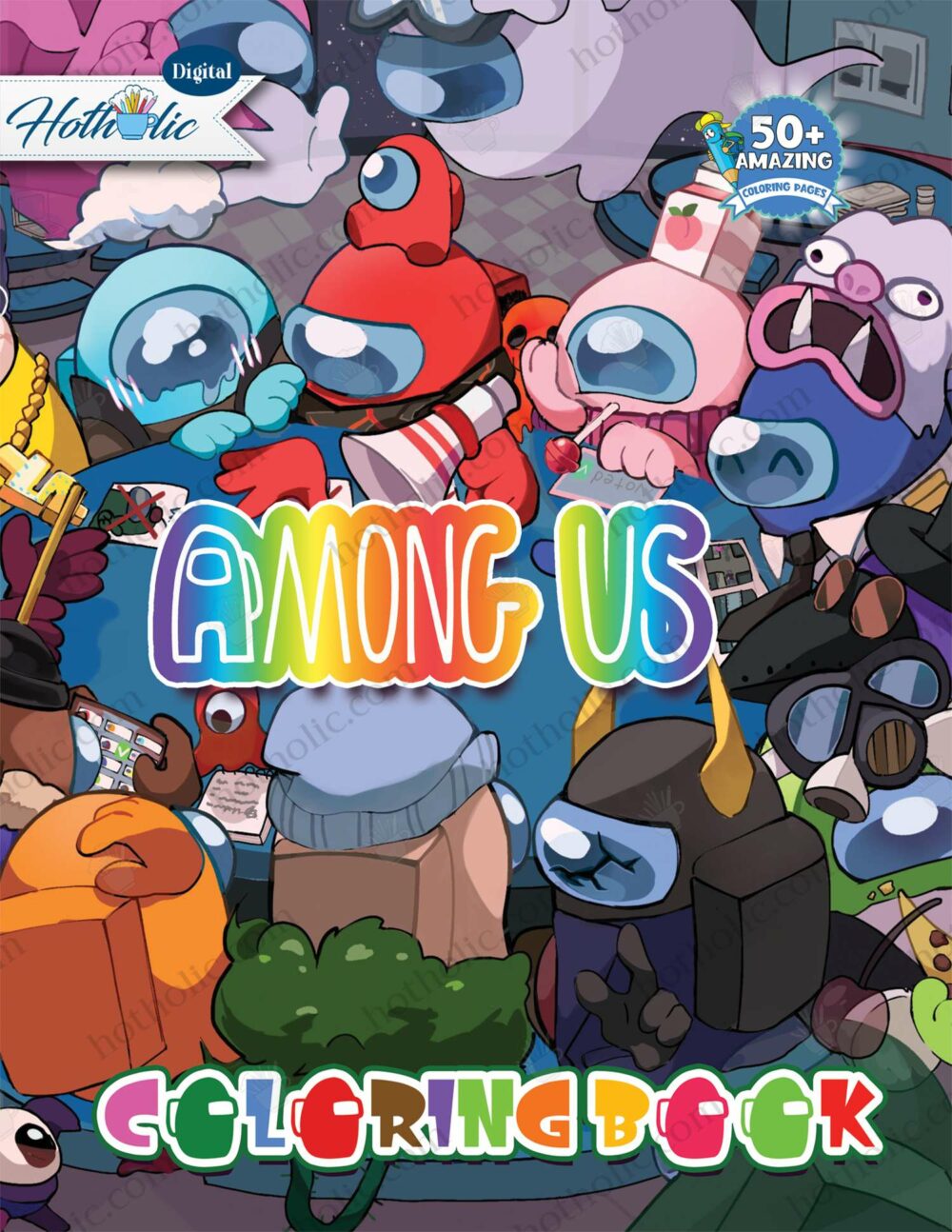 Among Us Coloring Book Amoung Us Coloring Book For Kids Teens And Among us coloring book amoung us coloring book for kids teens and